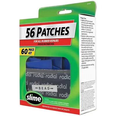 $26.95 • Buy Slime Tyre Patch Kit (60 Piece) 2033