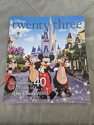 Disney Twenty-Three D23 Magazine Fall 2011 • $17.99