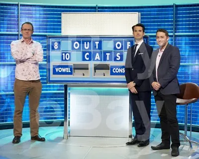 £3.99 • Buy 8 Out Of 10 Cats Does Countdown (TV) Jimmy Carr, Jon Richardson 10x8 Photo