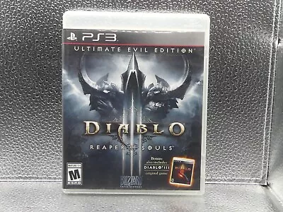 PlayStation PS3 Diablo III Reaper Of Souls Ultimate Evil Edition Tested Working • $9.99