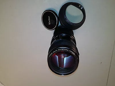 Vivitar 75-205mm 1:3.8 Lens W/ Hoya 58mm UV(0) Lens • $19.30