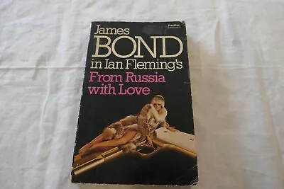James Bond From Russia With Love By Ian Fleming Paperback Panther 1977 • $16.99