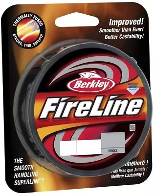 Berkley FireLine Fused Superline Braided Line [3-Colors] [100/125/300/1500yd] • $19.99