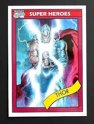 2015 Fleer Marvel Retro 1990 Impel Marvel Universe Thor #16 • $39.99