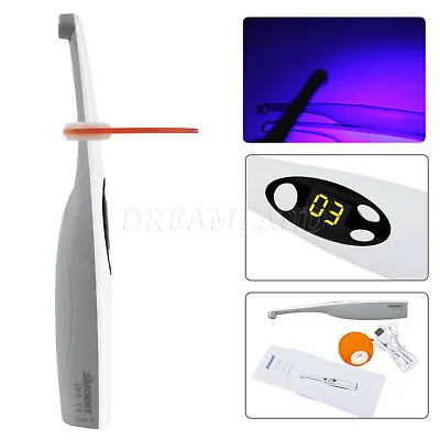 Dental LED Cordless Wireless Powerful Curing Light Lamp 3Second Blue Light • $39.90
