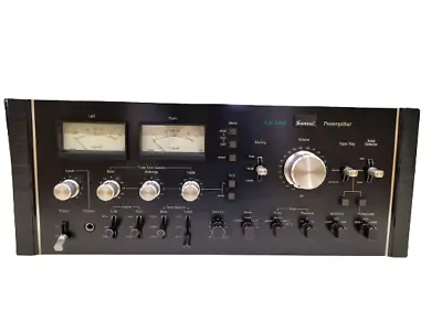 SANSUI CA-3000 Pre-Amplifier Tested Working Maintenance Black • £1800.18