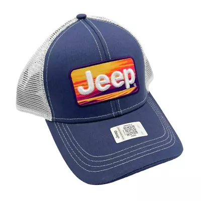 Jeep Sunset Patch Mesh Snapback Hat / Cap • $24.99