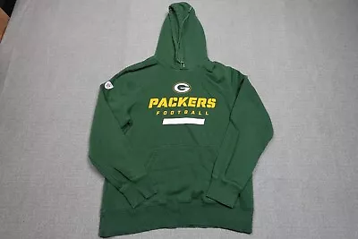 Green Bay Packers Sweatshirt Mens XL Green Nike Sweater Hoodie NFL On Field • $29.97