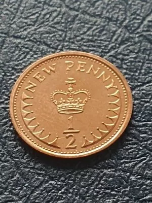 1971 PROOF 1/2P Half Pence New Penny Coin • £1.75
