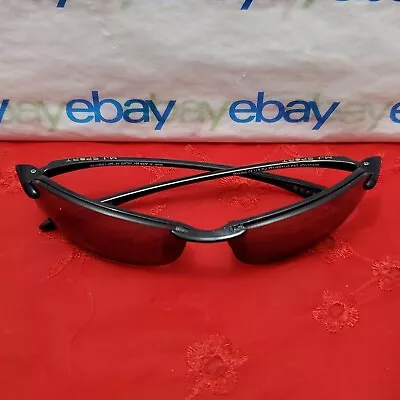 Maui Jim MJ-405-02 Makaha 64¤17 130 Black Sunglasses  Frames Only  Made In Japan • $61