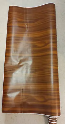 90cm Gold Walnut Wood Sticky Back Vinyl Wrap (280-5093) • £7.99