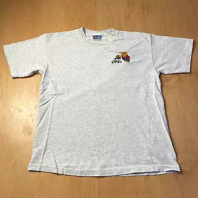 Vintage 90's Winnie The Pooh XL Gray Short Sleeve T-Shirt • $14.99