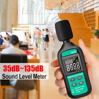 Digital Sound Level Meter Noise Decibel Pressure Tester 35~135dB Measure Reader • $39.89