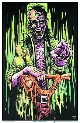 Zombie Stalker Black Light Poster - 23  X 35  • $12.99