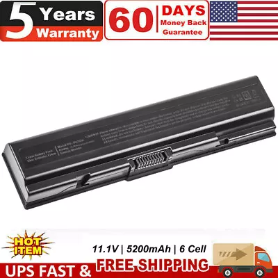 For Toshiba PA3534U-1BRS LAPTOP BATTERY SATELLITE A200 A210 A300 L300 L505 • $16.98