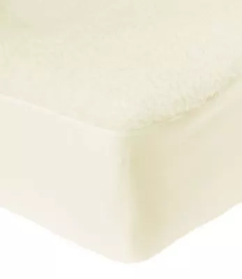 Extra Deep Thermal Fleece Underblanket Mattress Protector Bed Cover All Sizes • £8.99