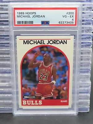 1989-90 Hoops Michael Jordan #200 PSA 4 (05) Bulls • $0.99