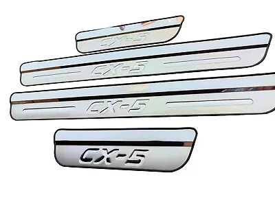 For 2024 Mazda CX5 CX-5 Accessories Door Sill Protector Scuff Plate Guard Trim • $30.99