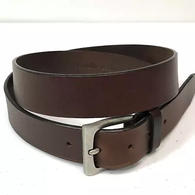 Timberland Leather Belt Mens Size 40 Brown Outdoor Work Casual 1 1/4 Inch Width • $18.02