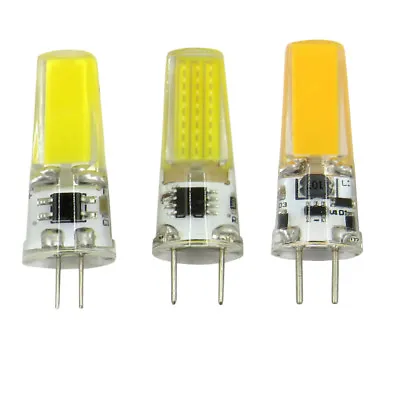 G4/G8/GY6.35 COB 2508 LED Light Bulb 5W 110V/220V/12~24V Cabinet Droplight Lamp • $1.89