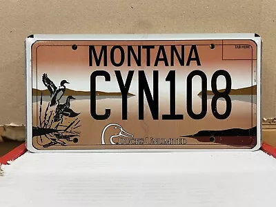 Ducks Unlimited Montana License Plate • $8