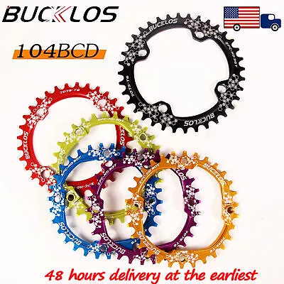 MTB Bicycle Chainring 104BCD  30-42T Narrow Wide Cycling Tooth Fit Shimano/SRAM • $13.19