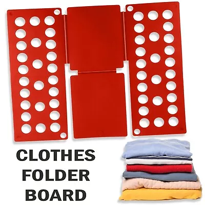 Adjustable T-Shirt Clothes Fast Folder Folding Board Laundry Organizer For Kids • $8.99