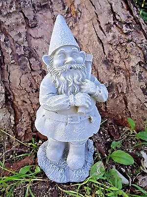 Latex Gnome Mold Plaster Concrete Casting Elf Mould  7.5 H X 3.5 W • $69.95