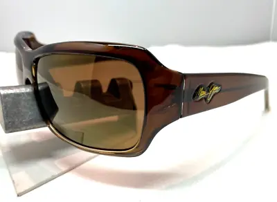 Maui Jim Palms Mj 111-01 Chocolate Fade Hcl Bronze Polarized Sunglasses New 9.9 • $175