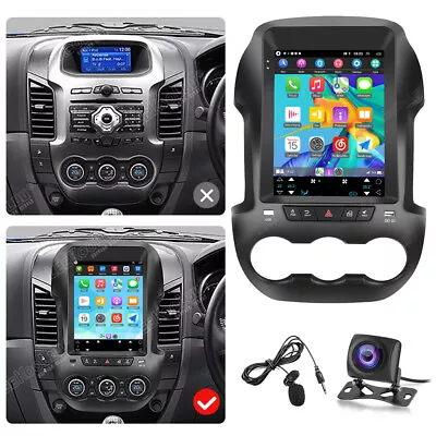 9.7  Android 13.0 Carplay Car Radio GPS Head Unit For Ford Ranger 2011~2015 +Cam • $359.99