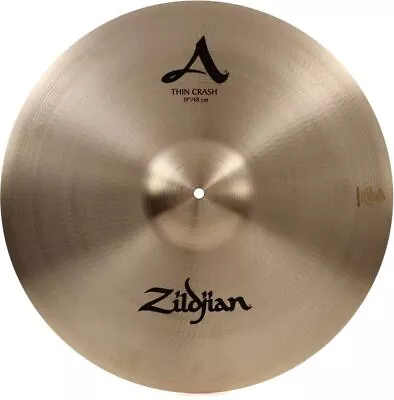 Zildjian 19  A Zildjian Thin Crash Cymbal  Rich Classic Sound • $599