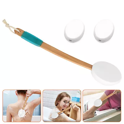 Bath Body Cream Skin Lotion Applicator Back Shower Brush Sponge Massager Spa Pad • $12.98