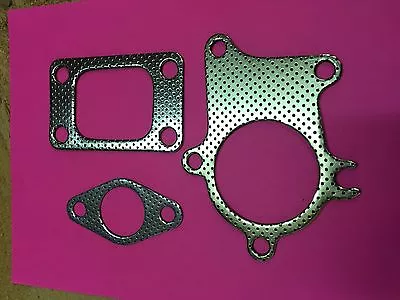 T3 Turbo Garrett Ihi T3/t4 Holset Turbocharger Gasket 5 Bolt Combo Kit .50 .63  • $11.49