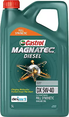 Castrol Magnatec DX 5W-40 Diesel Engine Oil - EXPRESS SHIP • $86.99