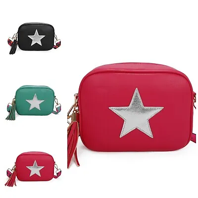 £20.98 • Buy 1232Ladies Star Crossbody Bag Synthetic Fashion Ravishing Trendy Fancy Beautiful