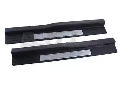 2005-2014 Ford Mustang Boss 302 Powered By Ford Lower Door Sill Step Pads Plates • $169.95