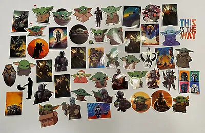 100x Star Wars Vinyl Sticker Bomb Pack Glossy Laptop Skateboard Helmet Decal Lot • £9.63