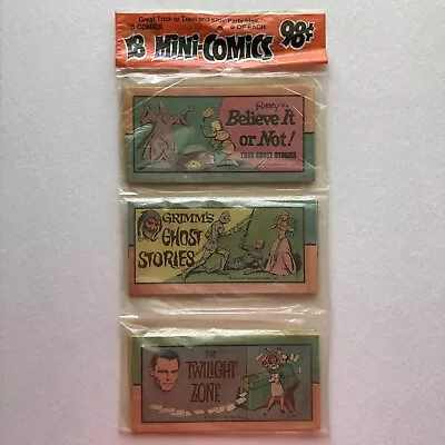 Mini-Comics Ripleys Believe It Or Not Grimms Ghost Stories Twilight Zone Sealed • $49.99