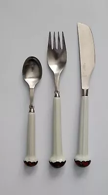 Denby Stainless Flatware Regency Jewel White Xa • $59.95