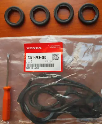 Genuine OEM Honda Valve Cover Gasket W/Tube Seals DOHC VTEC B SERIES B16A B18C • $33.95