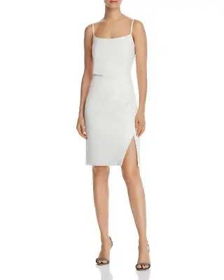 $158 Laundry By Shelly Segal Size 14 Womens Ruched Slit Sheath Dress A1083 • $17
