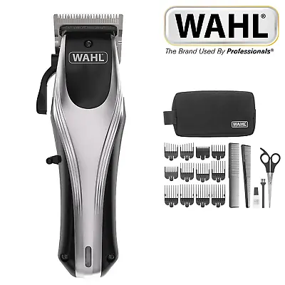 Wahl 9657-017 Rapid Clip Cord/Cordless Hair Clipper With 12 Attachment Combs • £49.99