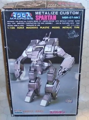 Macross Spartan Destroid Metalize Custom 1/100 Model Arii - Battletech Unseen • $55