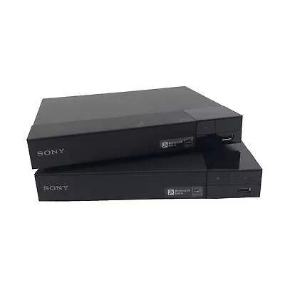 Set Of 2 Sony Streaming Blu-Ray Disc Player Model BDP-S3700 • $33.98