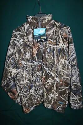 NEW W/ TAG Men's Whitewater Size XL Fleece Jacket Hunt Advantage Max-4 HD Camo • $74.95