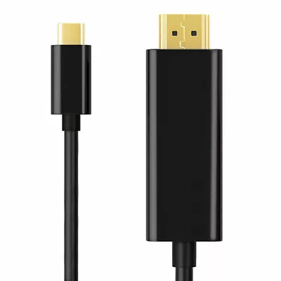 2m USB C Type C To HDMI 4K Cable TV Adapter Mobile Phone Tablet HDTV For Samsung • £5.75