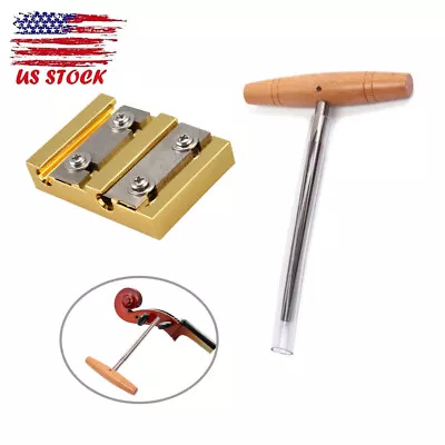 3/4 4/4 Violin Peg Hole Reamer/Violin Peg Shaver Making Tool Luthier 1:26 Taper • $21.39