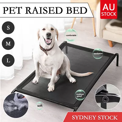 $38.59 • Buy Elevated Pet Bed, Camping Dog/Cat Cooling Mesh, High Raised Use Indoor/Outdoor 