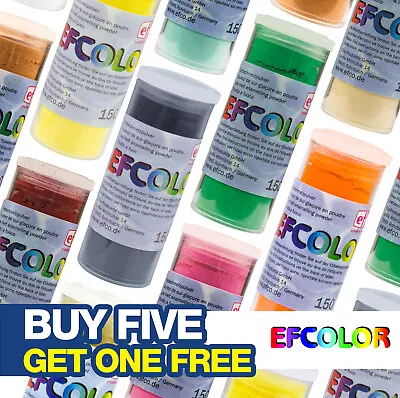 Efco / Efcolor Low Temperature Resin Based Enamelling Powder - 10ml Pots Range • £4.65