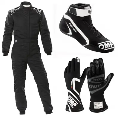 Go Kart Racing Suit Cik Fia Level2 Karting Suit With  Boots And Gloves • $190.94